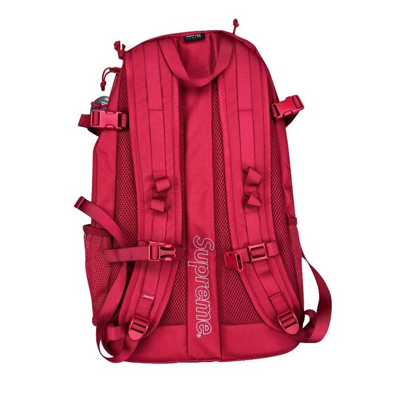 Supreme SS20 Mesh Backpack Dark Red - Picture 2 of 8